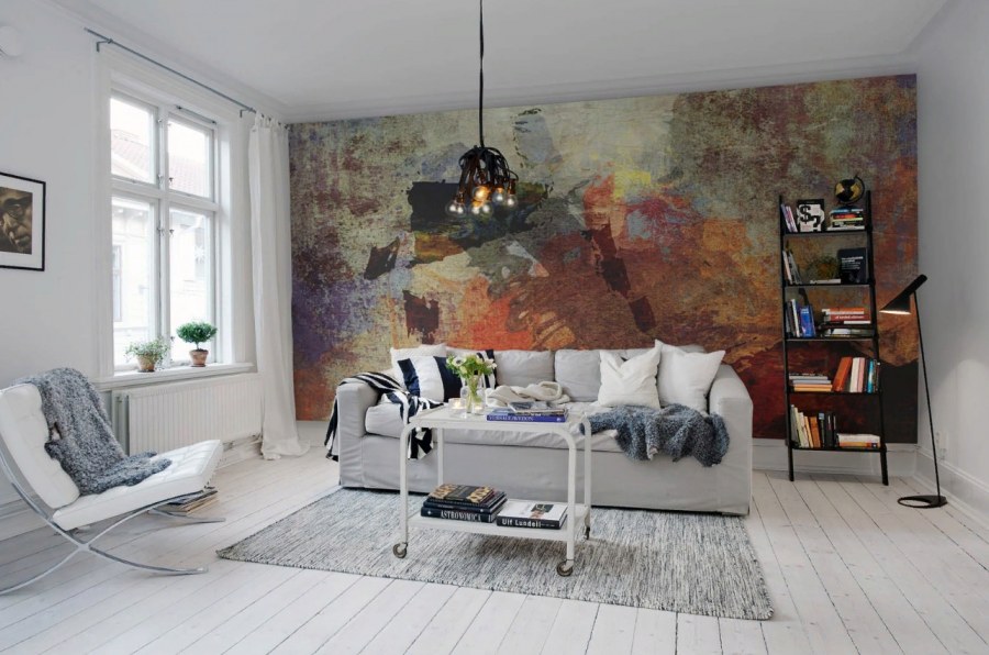 Фрески в стиле лофт