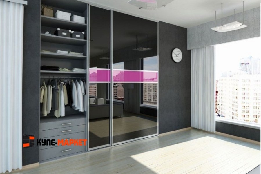 Современный встроенный шкаф