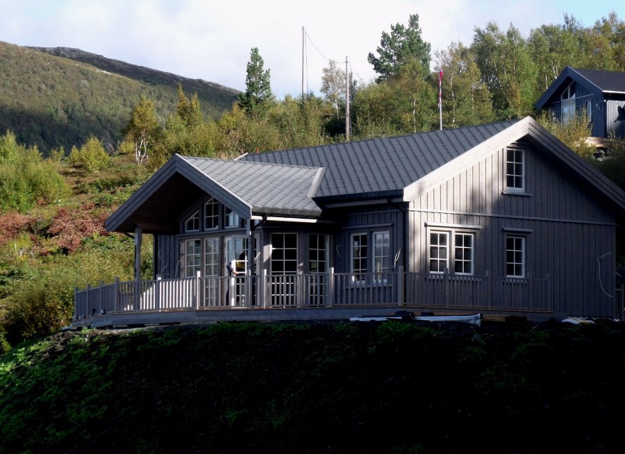 Деревянный дом в Норвегии