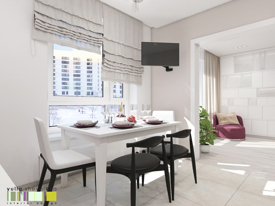 Бунинские Луга интерьеры гостиной кухни