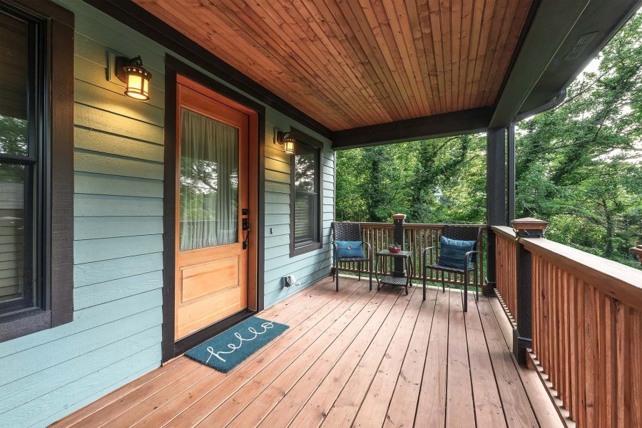 Отделка террасы