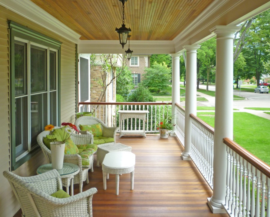 Маленькие красивые террасы и веранды