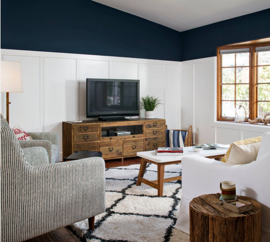 Телевизор в скандинавском стиле