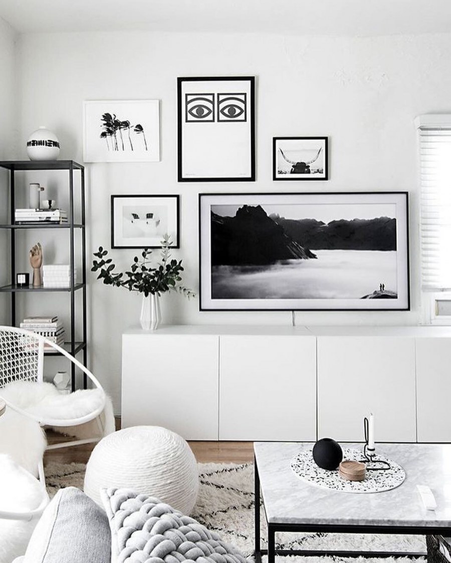 Гостиная Сканди икеа