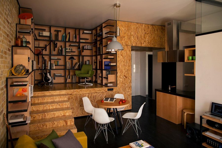 Оригинальный интерьер квартиры