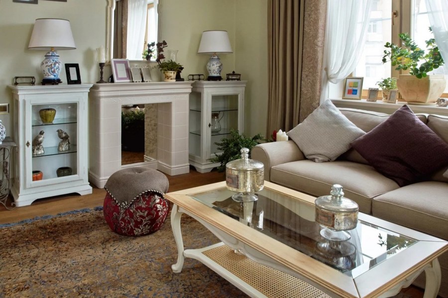 Уютный современный интерьер