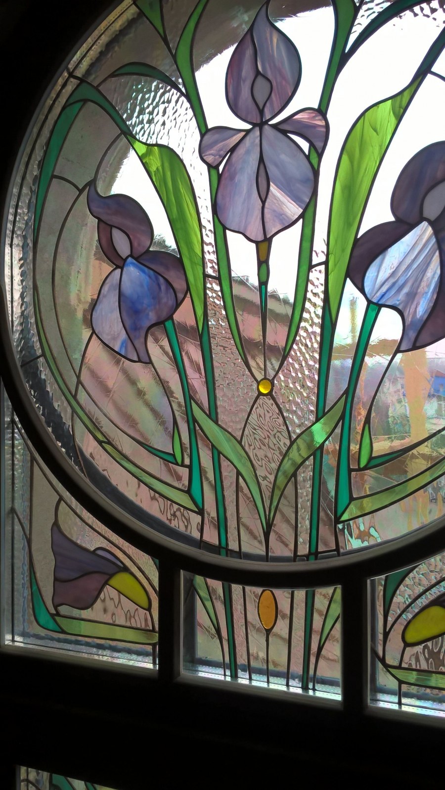 Витражи ар нуво Тиффани