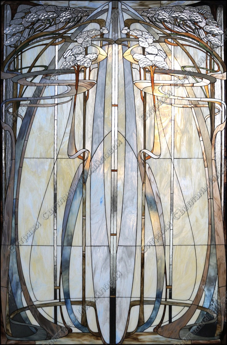 Светлана Михайлова витражи ар нуво