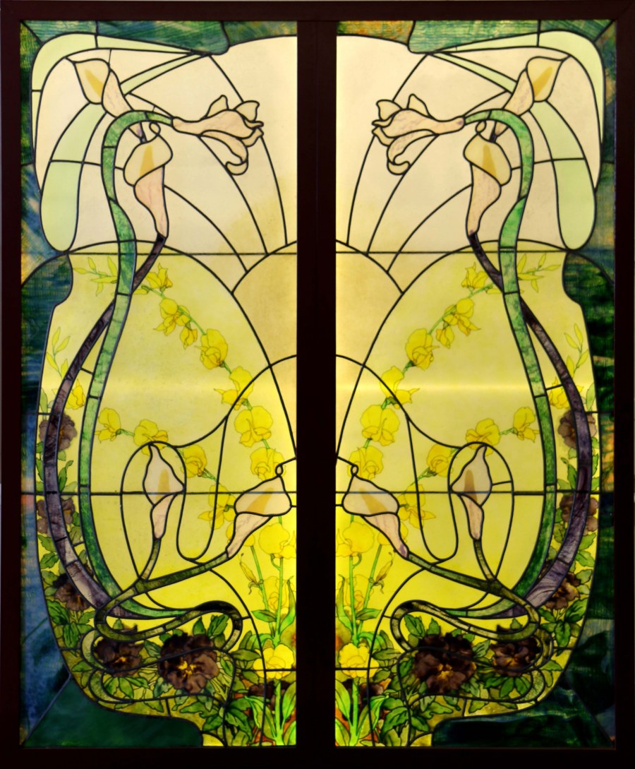 Витраж Тиффани арт нуво