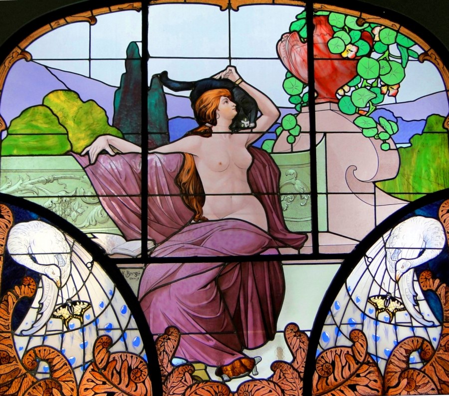 Витражи Модерн и ар нуво