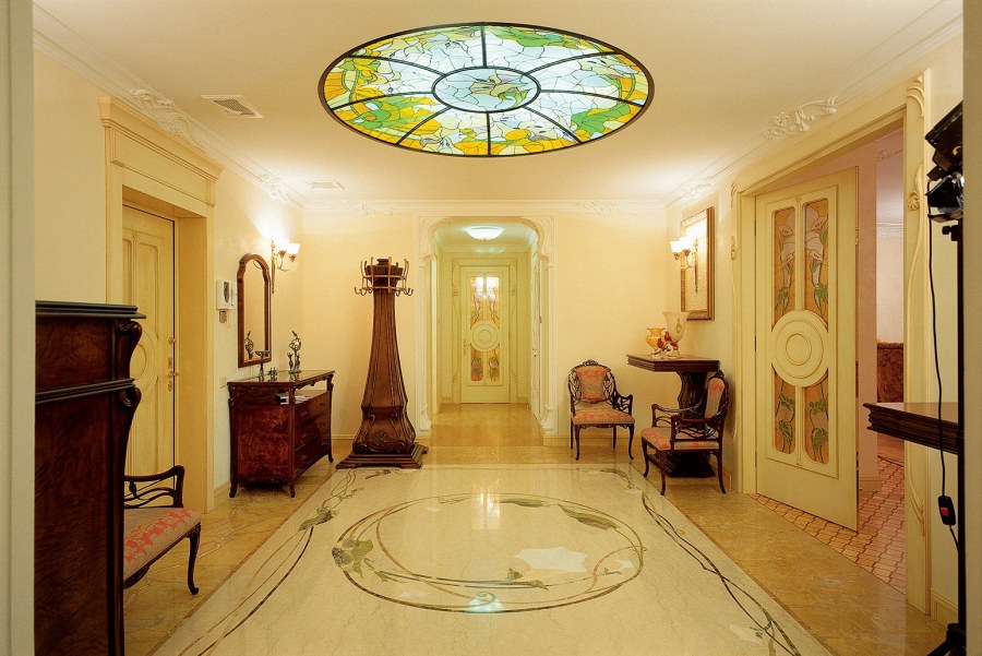 Потолок в стиле ар нуво