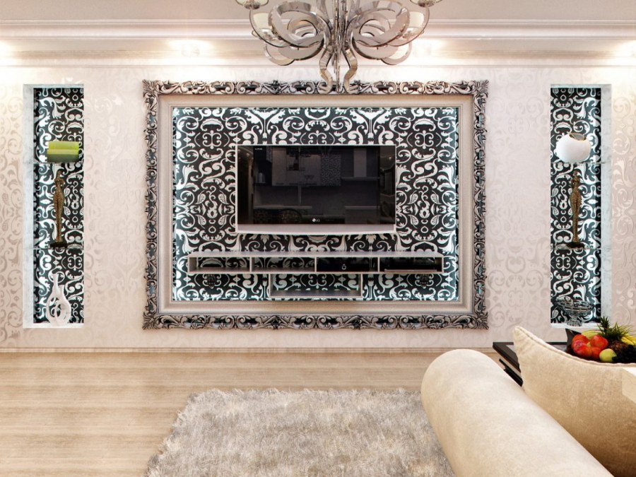 Панно для телевизора на стену