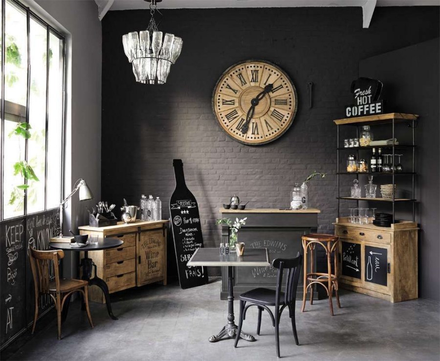 Индустриальный стиль в интерьере