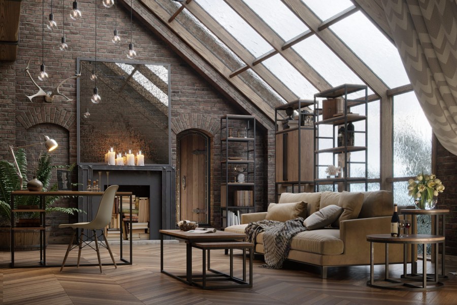 Мебель в стиле лофт