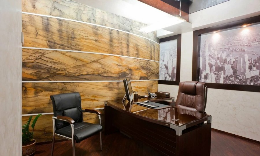 Панно из оникса с подсветкой