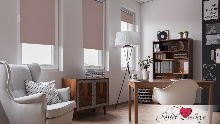 Шторы блэкаут пыльная роза