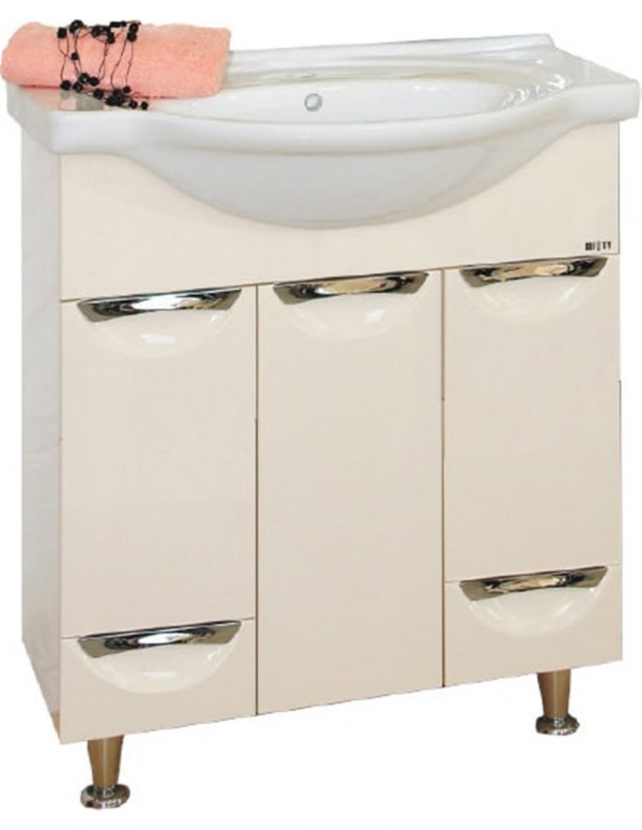 Тумба с раковиной Жасмин Мисти 85