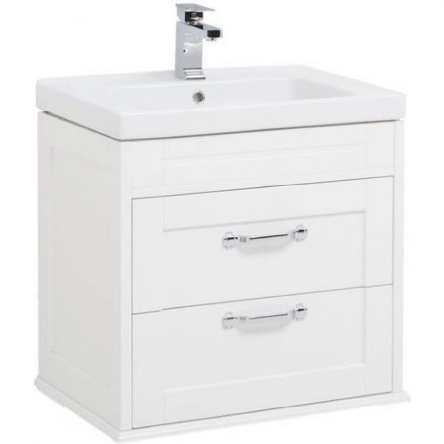 Тумба с раковиной Aquanet Бруклин 70 белый