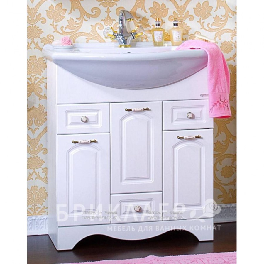 Мебель для ванной комнаты Бриклаер Анна 75