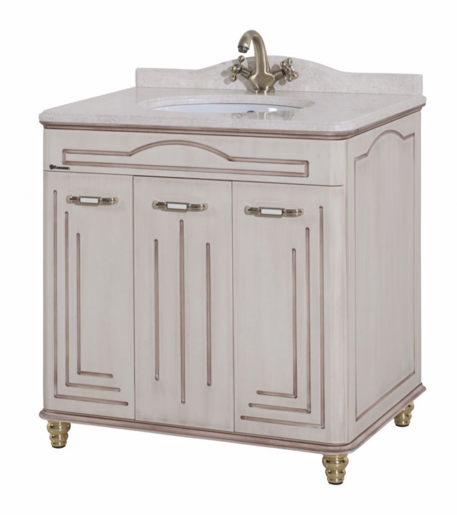 Тумба с раковиной bellezza Венеция Люкс 75