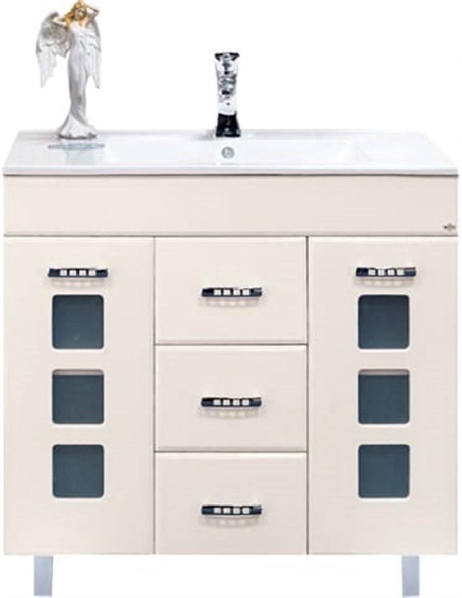 Тумба с раковиной Misty Квадро 75