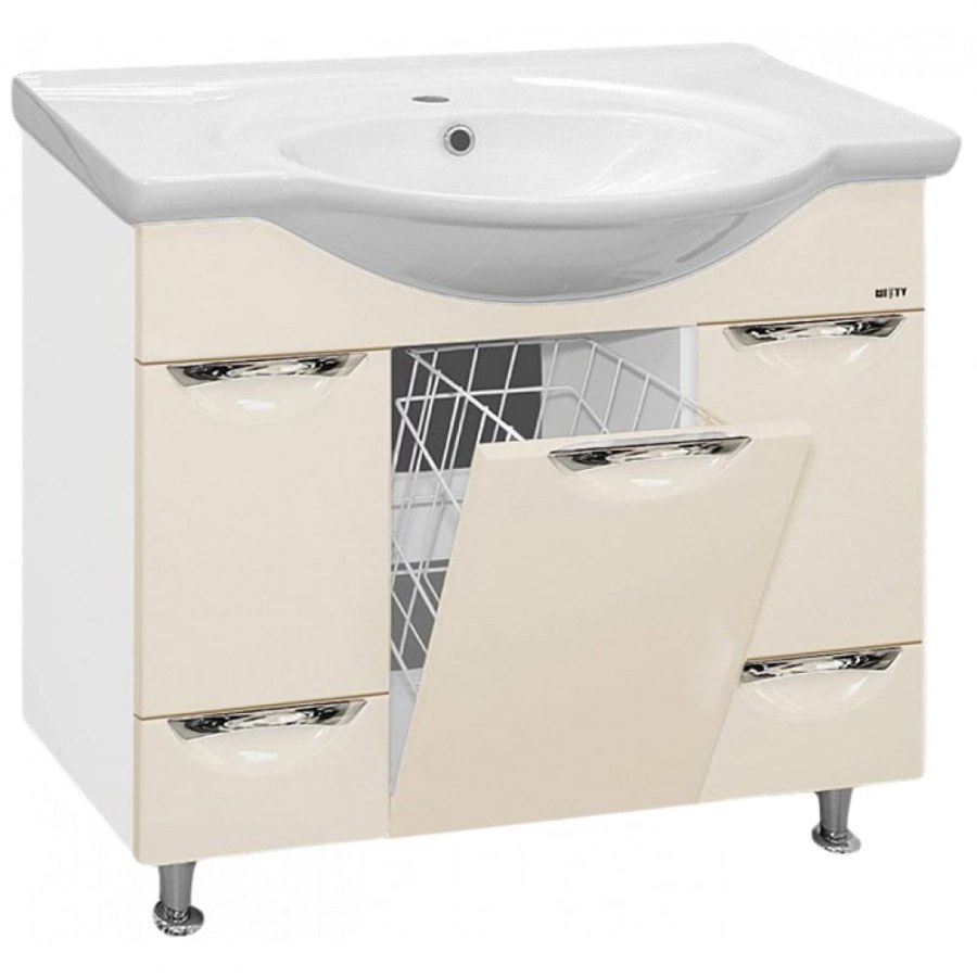 Тумба с раковиной Жасмин Мисти 85