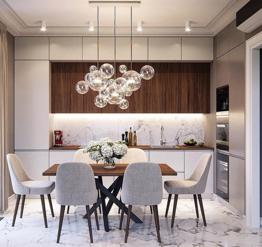 Декор современной кухни