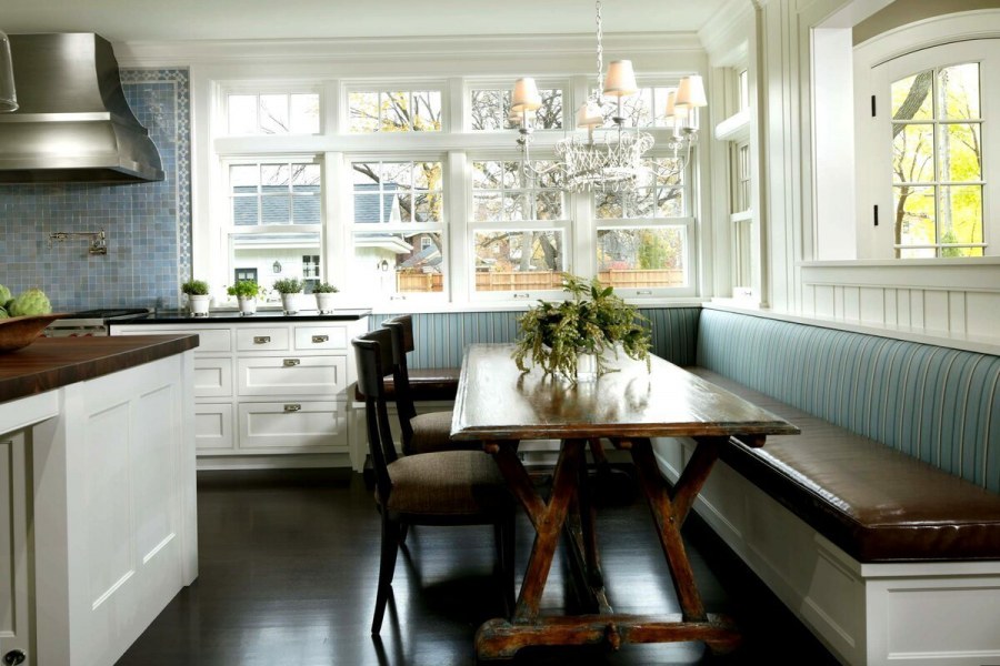 Обеденная зона на кухне