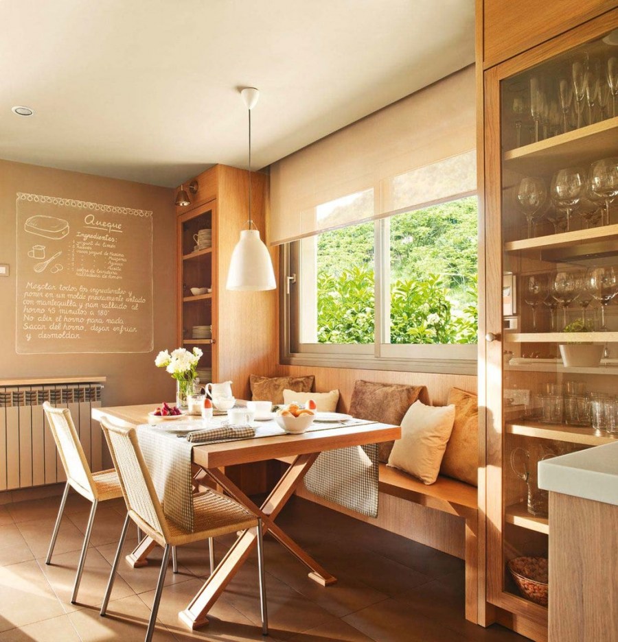 Уютный интерьер кухни