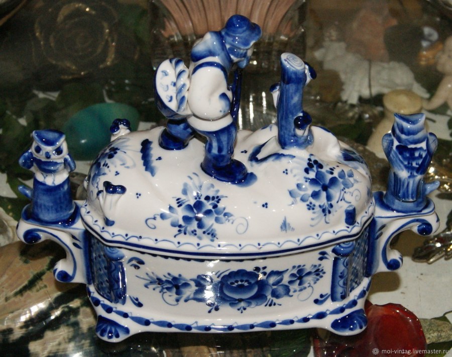 Гжель старые изделия