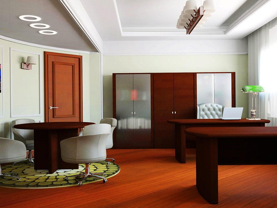 Интерьер офиса адвоката