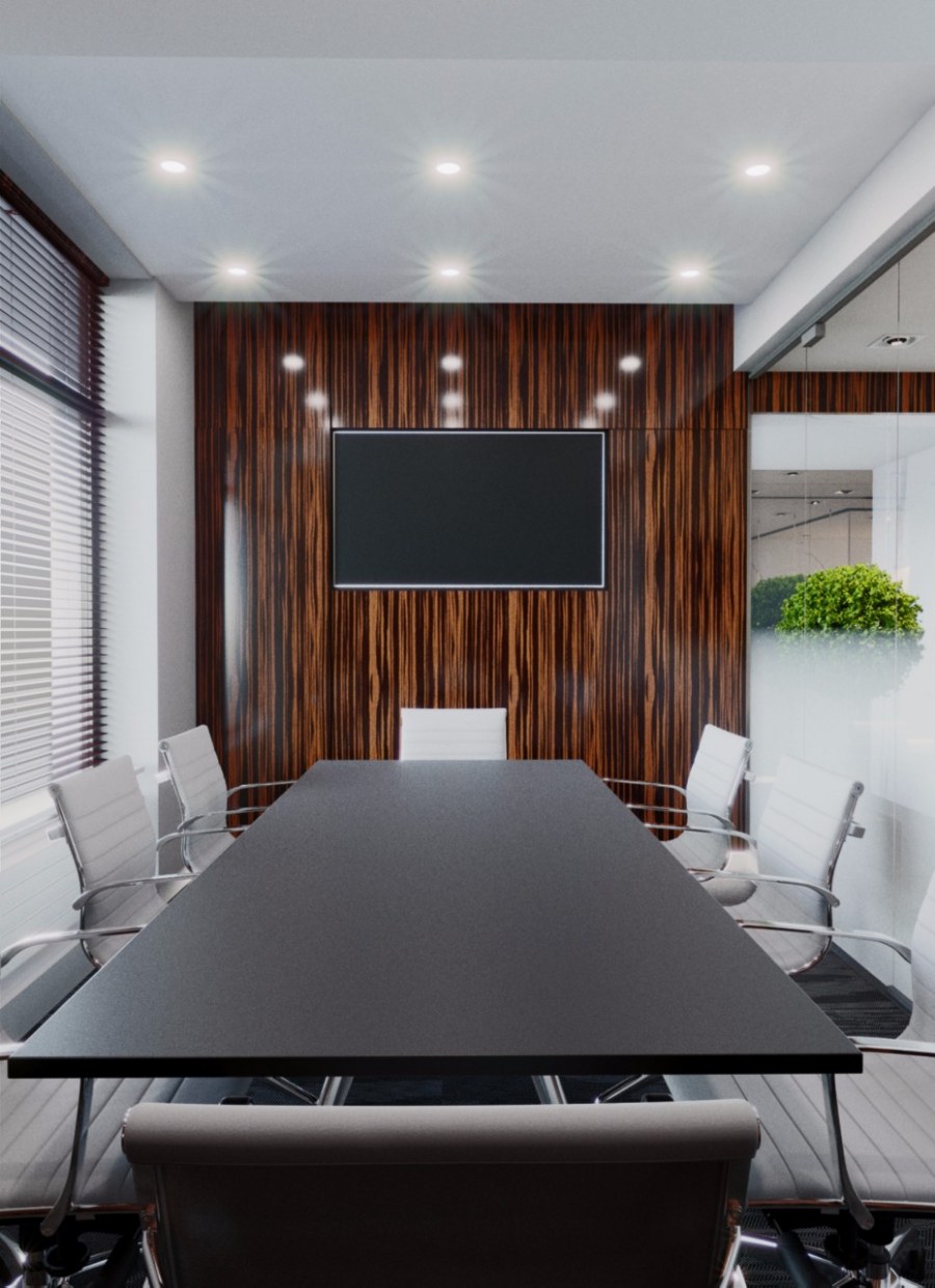 Деловой интерьер