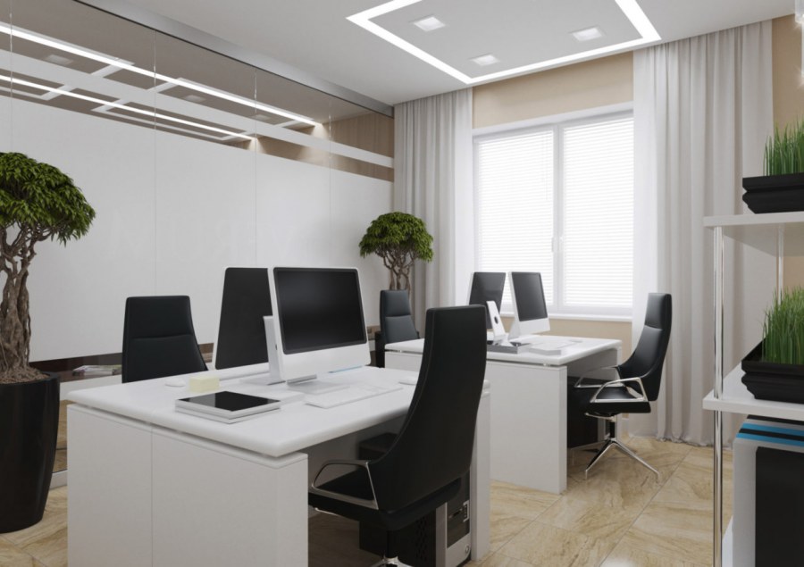Интерьер офиса 20 м2