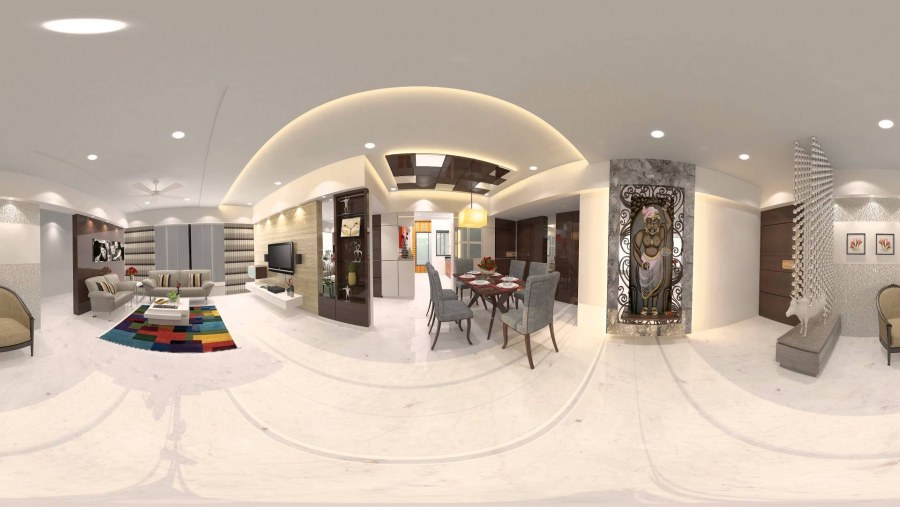 Панорама комнаты