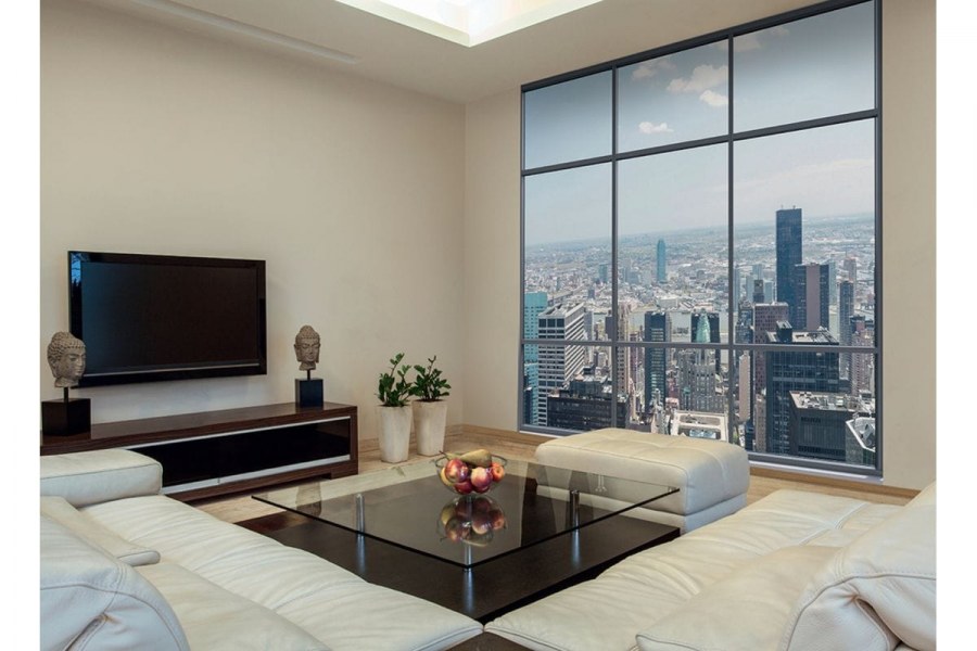 Фотообои Дивино вид на Мегаполис арт в -053