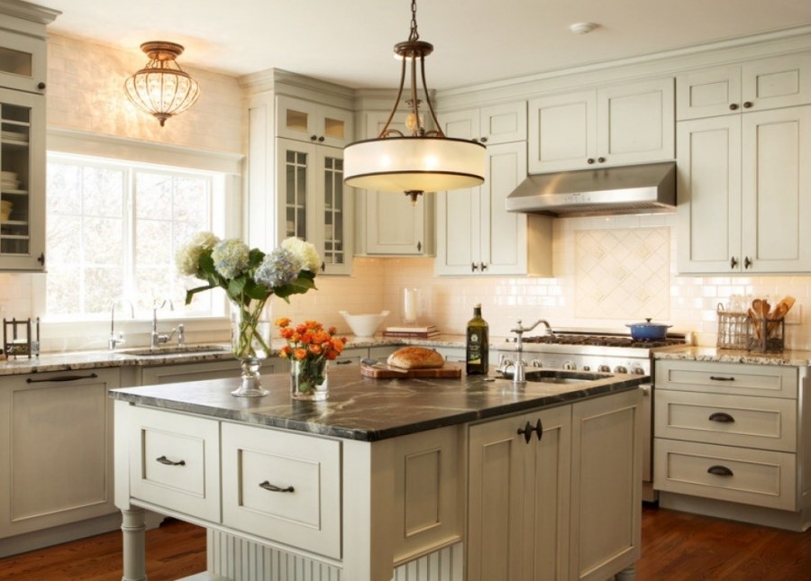 Люстры в стиле Прованс для кухни