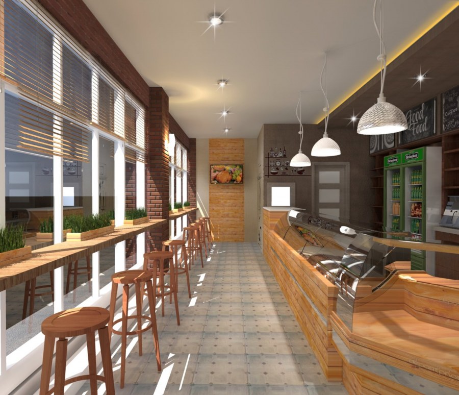 Проект кафе-пекарни