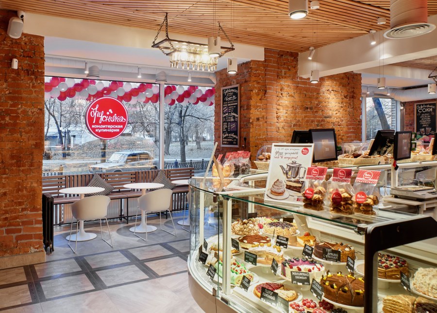 Брусника кафе Москва