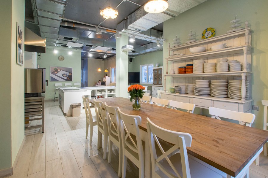 Кулинарная школа интерьер