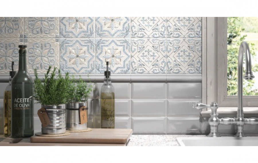 Плитка настенная Монпарнас сиреневый 9020 8.5х28.5 Kerama Marazzi