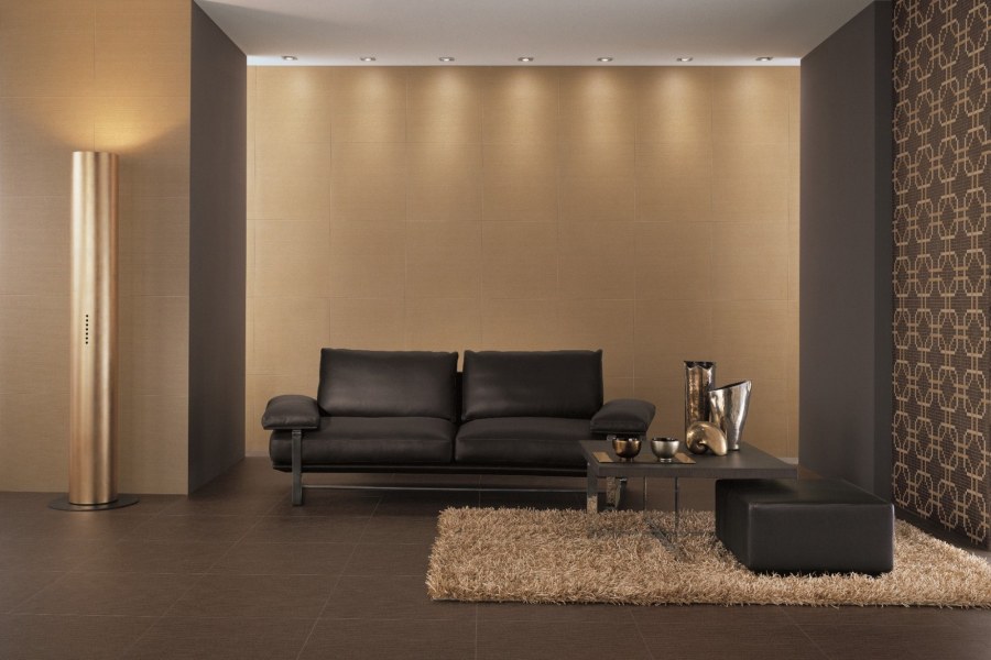 Обои под покраску в интерьере