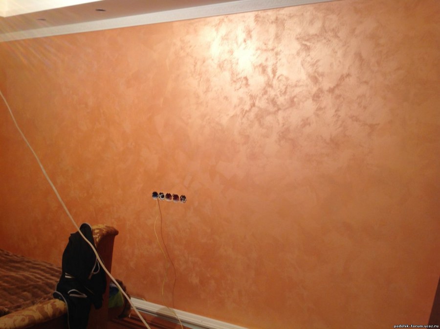 Краска с эффектом песка для окраски стен