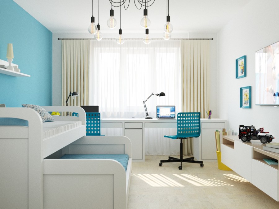 Письменный стол вдоль окна икеа