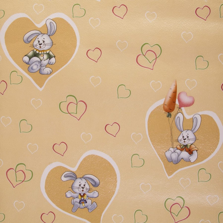 Обои в детскую с зайчиками