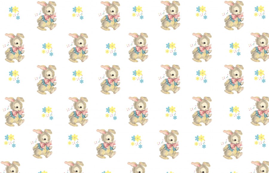 Фоны детские с зайчиками
