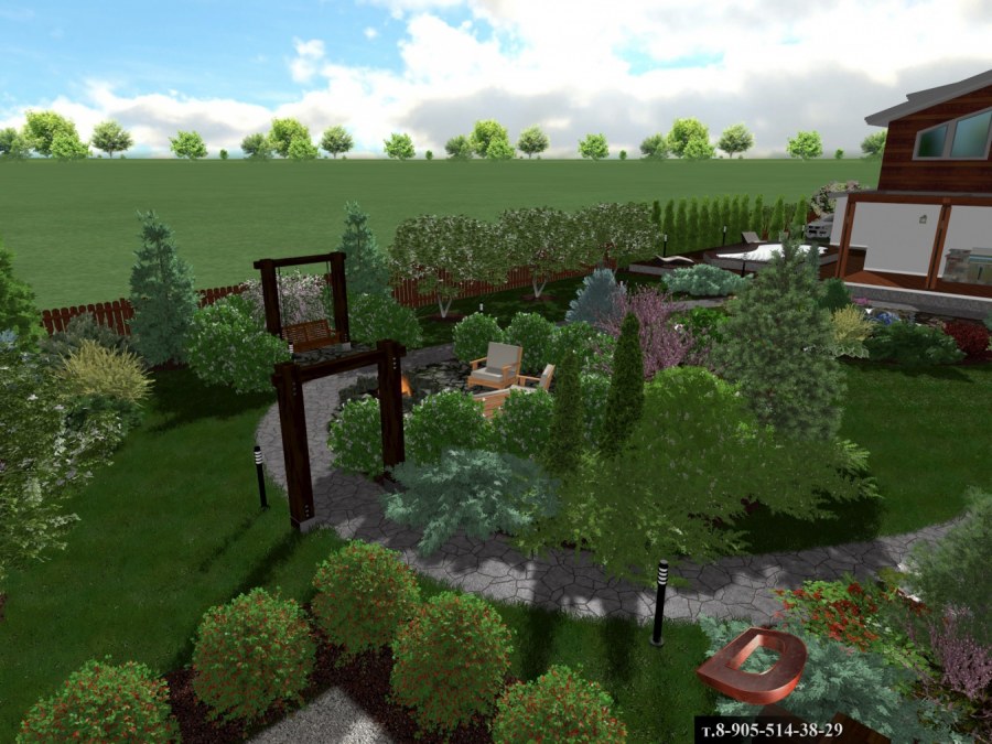 Ландшафт 23 сотки Елена Панина