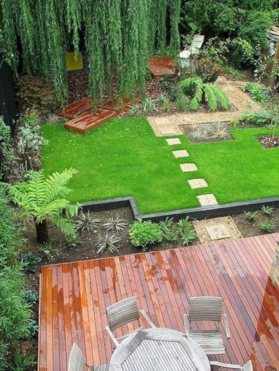 Интерьер участка