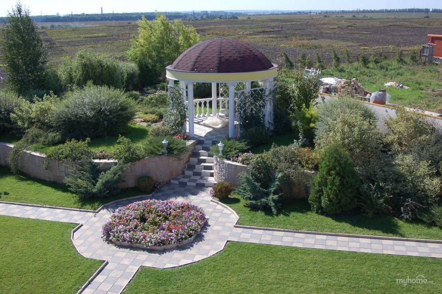 Ландшафт в стиле «русская усадьба» характеристики