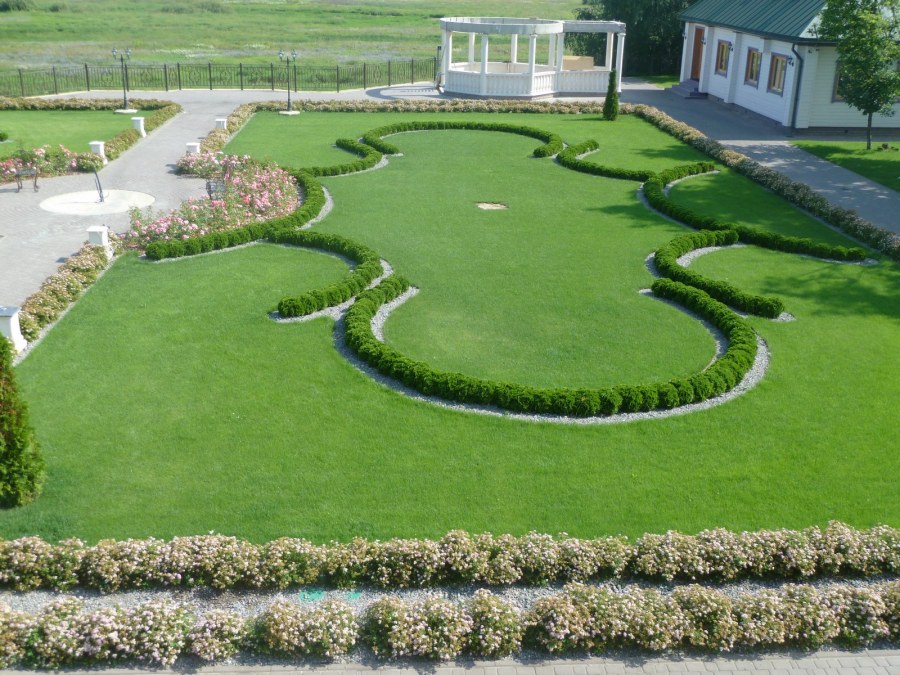 Ландшафтный дизайн усадьбы