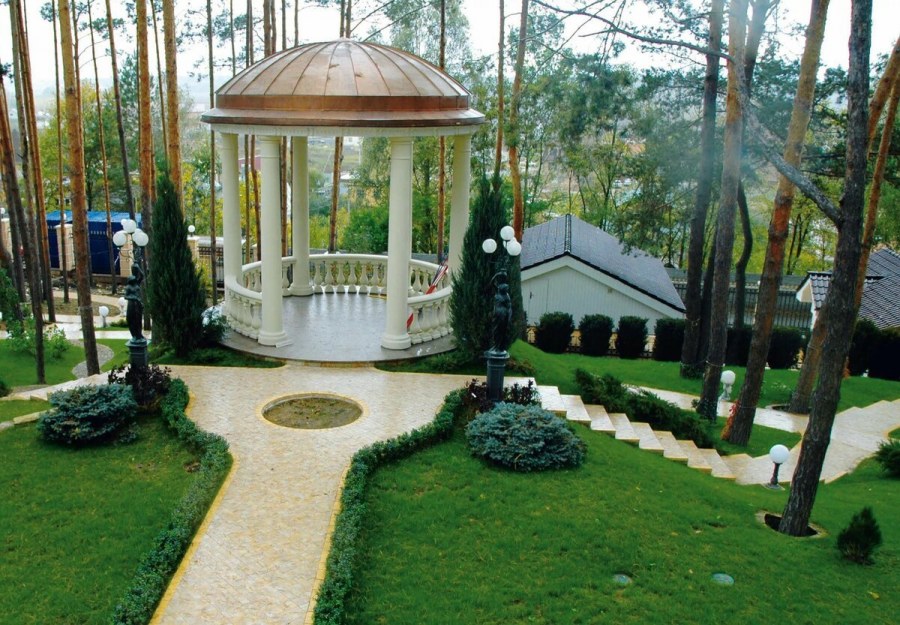 Ротонда пергола